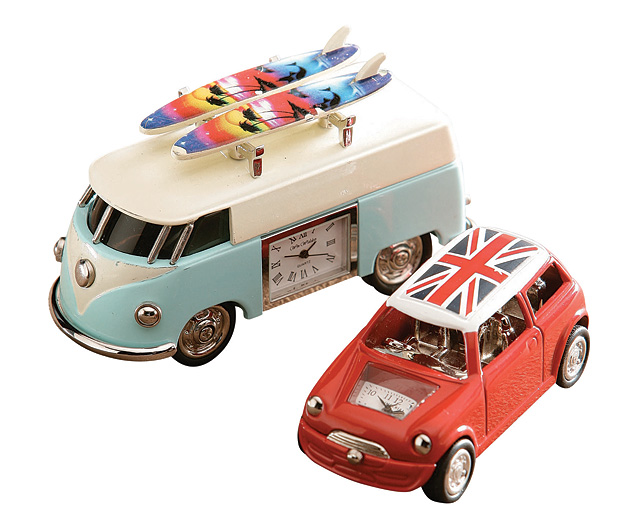 Unbranded Miniature Camper Van Clock