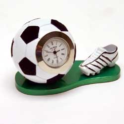 Unbranded Miniature Clock Football and Boot