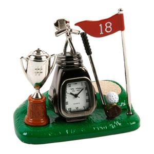 Unbranded Miniature Golf Scene Clock