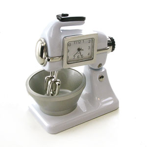Unbranded Miniature Kenwood Mixer Clock