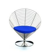 126mm x 123mm x 103mm - Delivery: 6 weeks Please Note: This is a minature, not the actual chair.