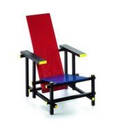Unbranded Miniature Rietveld, 1918 Rood blauwe stoel