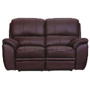 Unbranded Minnesota Leather Recliner Sofa, Espresso