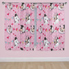 Unbranded Minnie Mouse. Girls Curtains 72s - Cafe