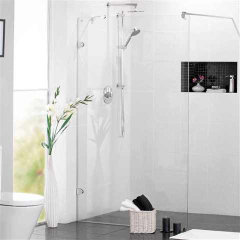 Unbranded Mirabella Fully Frameless Walk-in Shower Screen