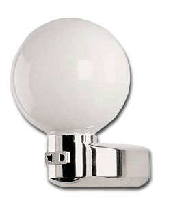 Chrome Mirror Shaver Light.