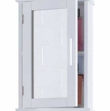 This great-value wall cabinet in white offers simple and easy solution storage. Material: wood effect. 1 door. 1 shelf. Complete with fixtures and fittings. Size H50. W30. D15cm. Self-assembly.