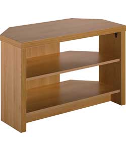 Unbranded Misaki Corner TV Unit - Oak Effect