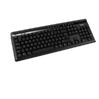 KB060UK Miscosaver Multimedia Keyboard USB Black