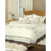 Unbranded Misha Natural Quilt Cover Set Super King Size