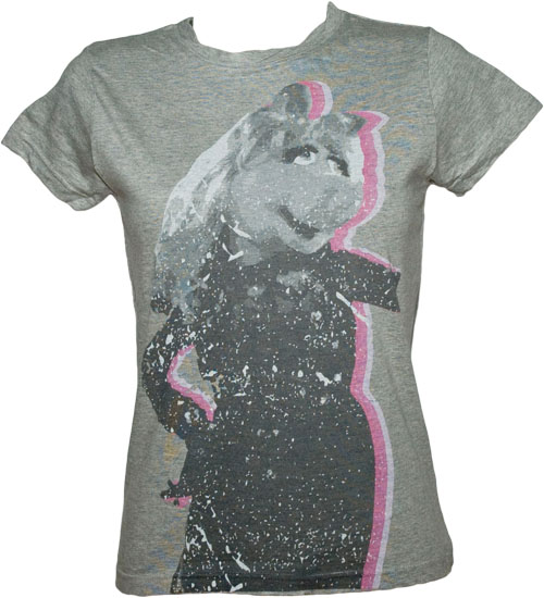 Unbranded Miss Piggy Face Ladies T-Shirt