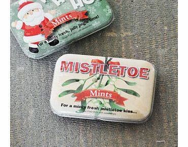 Going in for a kiss under the mistletoe and the worst thing to happen would be that the receiver of your kiss to comment on your breath!!! That is where these mistletoe mints come in! Just pop one in just before you go in for the kill and be happy 