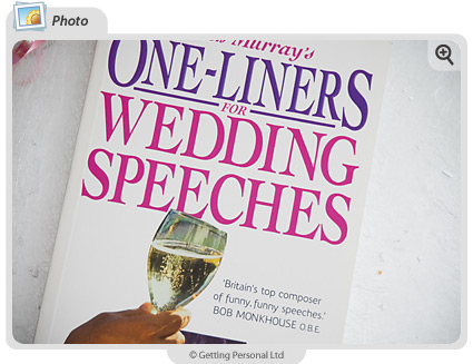 Unbranded Mitch Murrayand#39;s One-Liners For Wedding Speeches