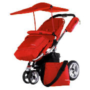 The Cosatto Mobi 3 in 1 combi can convert to a front or rear facing pram or pushchair. This travel s