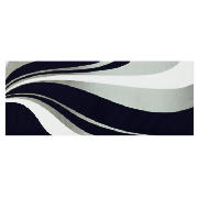 Unbranded Modernist Freefall Mono Canvas With Foil 40x100cm