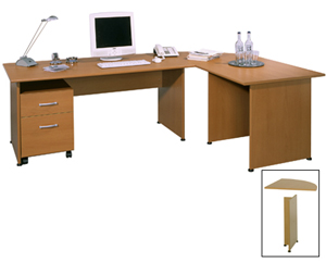 Modul 90 degree radial desk link unit