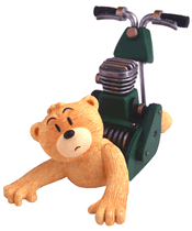 Moe Figurine Bad Taste Bear