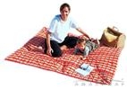 Unbranded Molly: 175 x 135 cm - Red and White Check