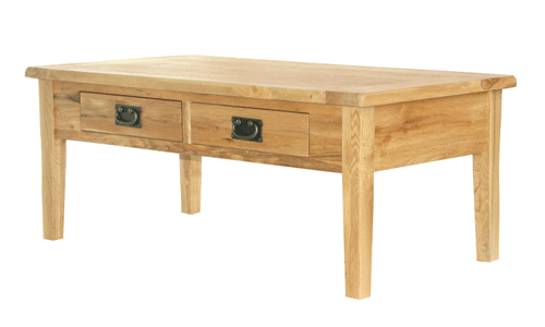 Unbranded Mon Chique Distressed Coffee Table with 2 Drawers