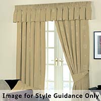 Mondrian Pelmet Red 155 to 206cm