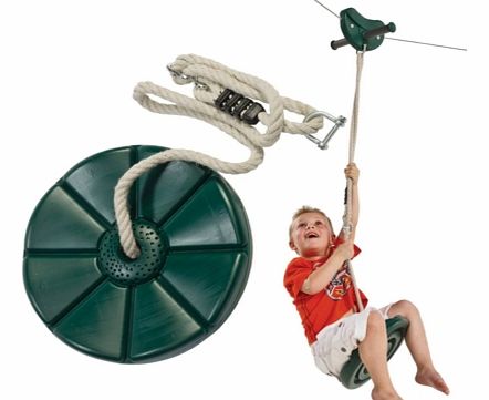 Monkey Swing for Zip Wire ParaThis fun monkey seat set is the perfect accessory to to go with our Zip Wire Kit (see below).The monkey seat is a strong plastic seat which is used in conjunction with our Zip Wire, giving the rides the chance to sit dow