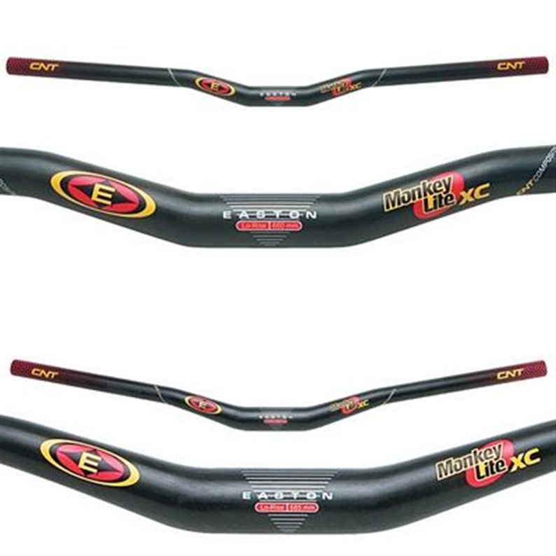 The famous Monkeylite Riser bar now with CNT carbon. CNT bars are 20% stronger than previous Easton