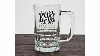 Unbranded Monogrammed Best Man Tankard