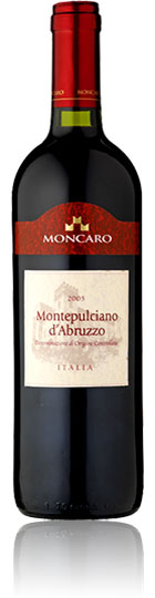 Unbranded Montepulciano dand#39;Abruzzo 2007 Moncaro (75cl)