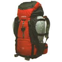 Unbranded Montes 55 10 Rucksack Red, Thunder and Steel