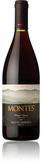 Unbranded Montes and#39;Limited Selectionand39; Pinot Noir 2007 Casablanca Valley (75cl)