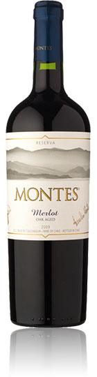 Unbranded Montes Reserva Merlot 2009, Colchagua