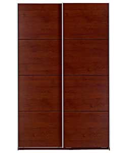 Unbranded Monza 2 Door Wardrobe - Chocolate