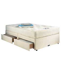 Moonlight 700 Double Divan Set with 4 Drawers
