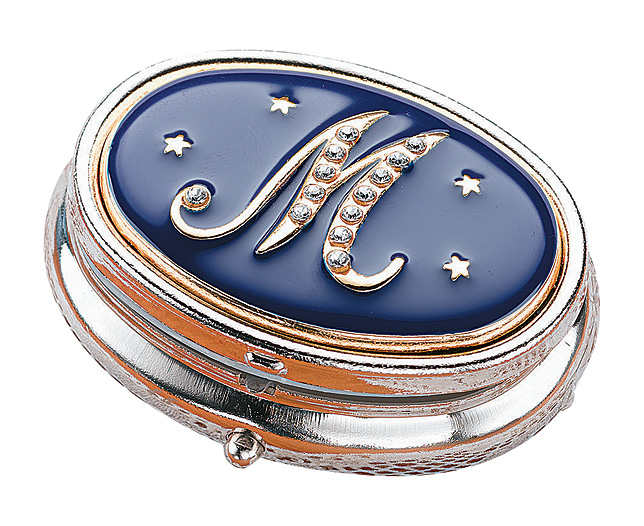 Unbranded Moonlight Initial Pillbox