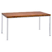 Unbranded Morino 6 Seat Dining Table, Walnut Finish