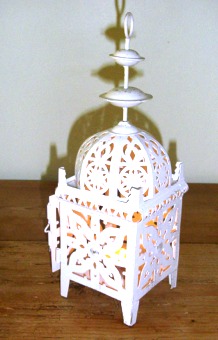 Moroccan style Lantern in Pink