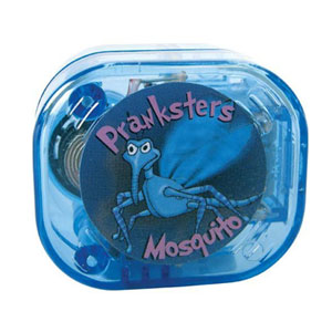 This tiny electronic device is light sensitive  so it makes an infuriating noise in the dark  but th