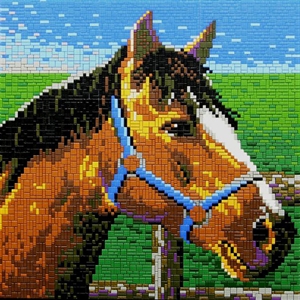 Unbranded Mostaix Mosaic Kit - Horse