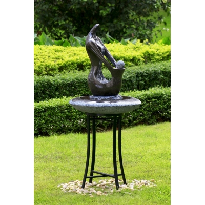 Unbranded Mother and Baby On Stand Water Feature