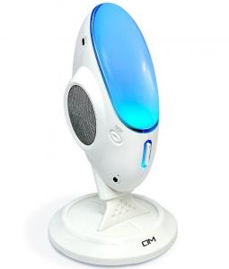 The motion speaker features sensors for easy operation. With a wave of your hand you can adjust the