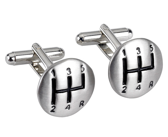 Motor Cufflinks, Gearsticks