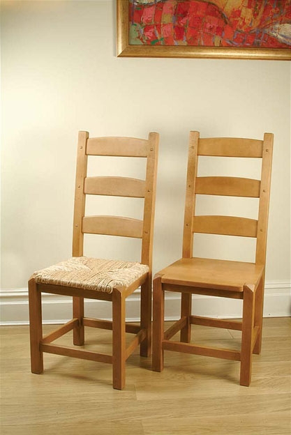 Unbranded Mottisfont Amish Rush or Solid Seat Dining