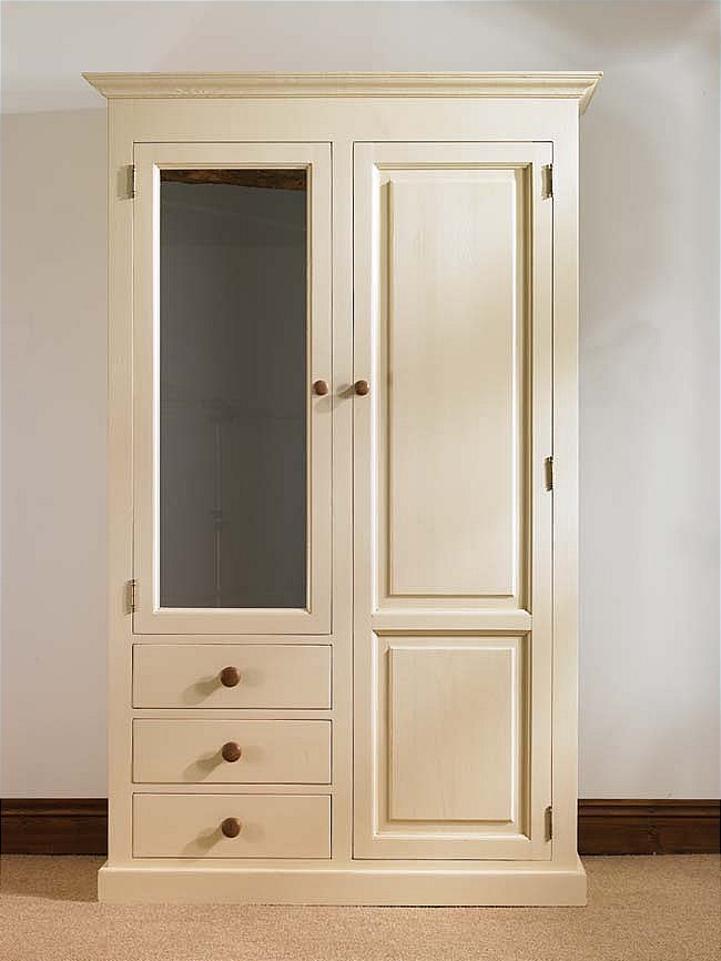 Unbranded Mottisfont Painted Combination Wardrobe With 3