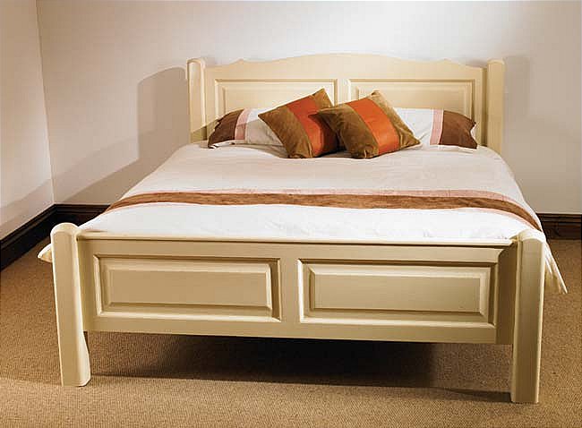 Unbranded Mottisfont Painted Double Bed (White)