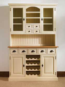 Unbranded Mottisfont Painted Dresser With Built In Wine Rack