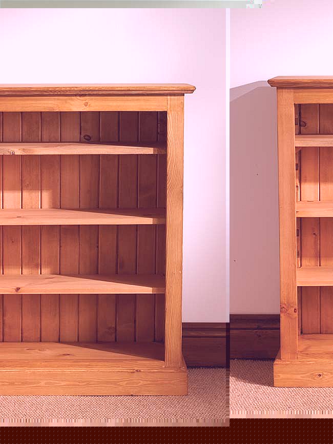 Unbranded Mottisfont Waxed Bookcase Small (Metal)