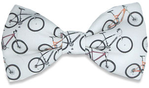 Unbranded Mountain Bike Silk Bow Tie