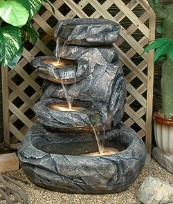 FREE  delivery! (Signature required)A  traditional mountain spring water feature complete with