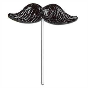 Unbranded Moustache Lolly Pop - Cola Flavour