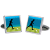 Unbranded Moving Footballer Cufflinks
